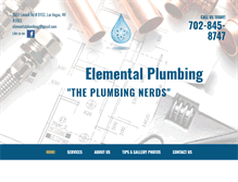 Tablet Screenshot of elementalplumbing.com